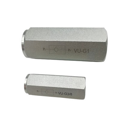 ISO 코드 16/13 수압 제어 밸브 VU-G1 VU-G3/8 VU-G3/4 VU-G1-1/4 VU-G2
