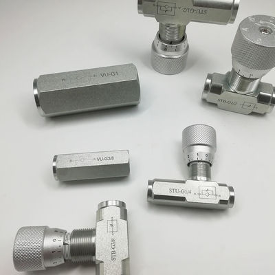 STU-G3/4 STU-NTP3/4 6인치 정밀 흐름 조절 밸브
