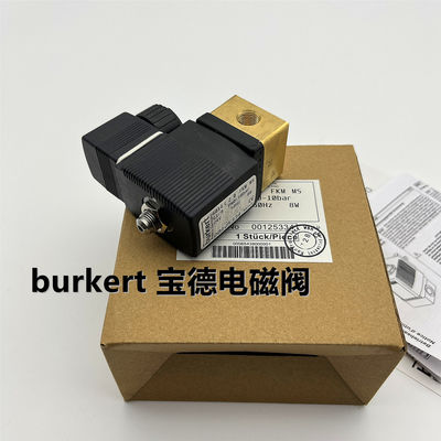 버커트 6014 소레노이드 밸브 00125334 C2.0 FKM G1/8 0-10bar 24V 50HZ 판 타입