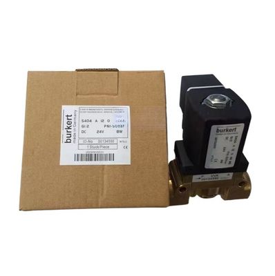 BURKERT 소레노이드 밸브 00308502 5404 G1/2 2/2 정상적으로 닫힌 FKM 밀폐 AC220V 8W 1-50bar