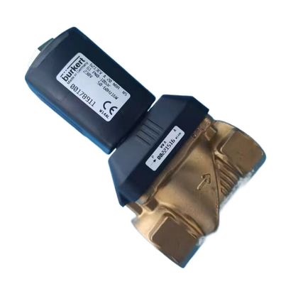 BURKERT 00308505 G3/4 2/2 정상 폐쇄 20 흐름 구멍 FKM 밀폐 된 청동 밸브 몸 AC220V 8W 1-40bar 5404 유형