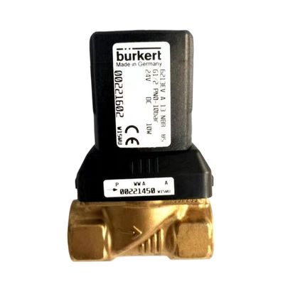 BURKERT 00308505 G3/4 2/2 정상 폐쇄 20 흐름 구멍 FKM 밀폐 된 청동 밸브 몸 AC220V 8W 1-40bar 5404 유형