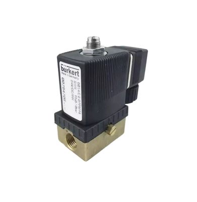 전자 자기 밸브 BURKERT 00309022 FKM 밀폐 G1/2 2/2 정상적으로 열 12 흐름 구멍 DC24V 8W 1-32bar