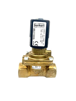 00301170 BURKERT 5404 G1/2 2/2 정상적으로 열 12 흐름 구멍 FKM (플루오라우머) 밀폐 된 구리 밸브 몸 AC24V 8W 1-32bar