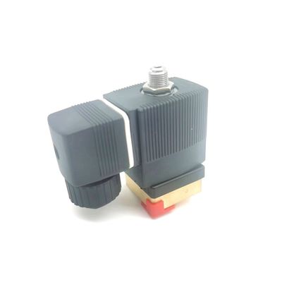 00134240 BURKERT 6013 타입 직역 G1/8 인치 2/2 정상적으로 닫힌 2.5 흐름 구멍 FKM 밀폐 된 구리 밸브 몸 24VDC 8W 0~10bar