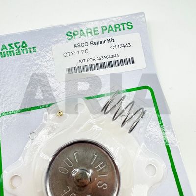 ASCO G353A041 G353A042 펄스 밸브 디아프라그마 수리 키트 C113443 NBR TPE (백)