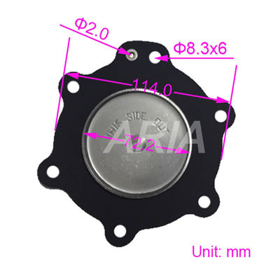 ASCO C113825 1 1/2′′ 밸브의 교체 수리 키트