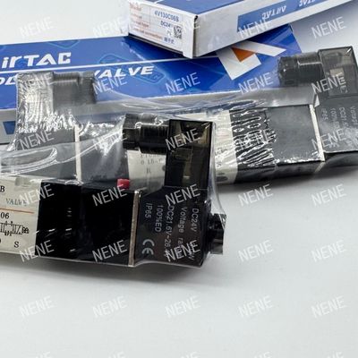 전자 자기 밸브 4V130P-06 AIRTAC 0.15 ~ 0.8 MPa 압력 범위에서 정밀한 공기 제어