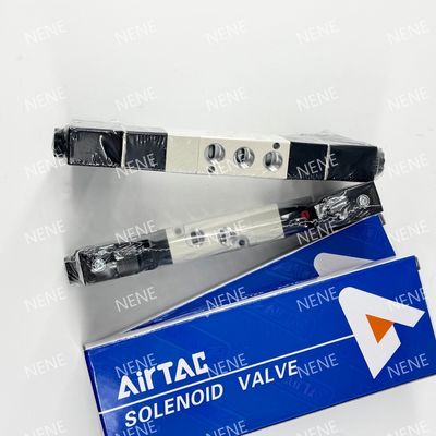 4V230C-08 정밀 유체 규정 5 포트 3 위치에 대한 전자 자기 밸브 AIRTAC