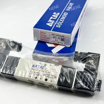 4V230C-08 정밀 유체 규정 5 포트 3 위치에 대한 전자 자기 밸브 AIRTAC