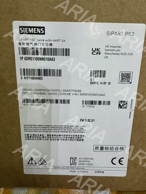 6DR5110-0NN01-0AA3 시멘스 SIPART PS2 스마트 전압 위치기