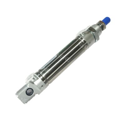 NUMATICS G435AGSN0010A00 ASCO 8mm 보어 10mm 스트로크 M5 복동 원형 실린더 ISO6432 시리즈 G435