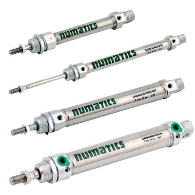 G435AG1N160A00 ASCO NUMATICS 성능 및 ISO 6432 표준을 갖춘 피스톤 공기 실린더