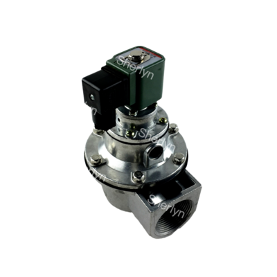 BFEC DMF-Z-40S Stainless Steel 1.5'' Right Angle Baghouse Pulse Jet Valve 24VDC 220VAC