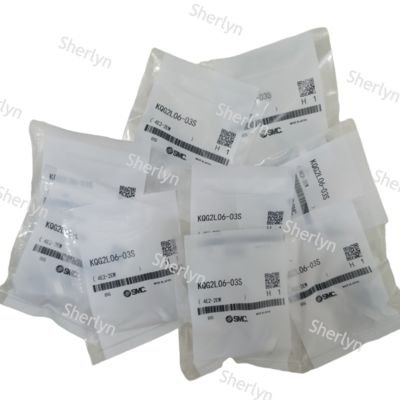 SMC Pneumatic Stainless Steel Quick Connector/Bend Type KQG2L06-01S 직각 L형 커넥터