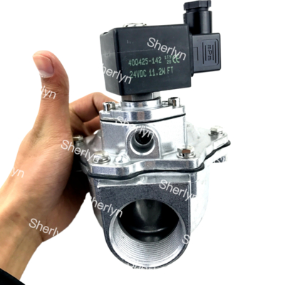 ASCO 1.5인치 직각 전자기 펄스 밸브 SCG353A047 DN40 백 필터 밸브 C113827