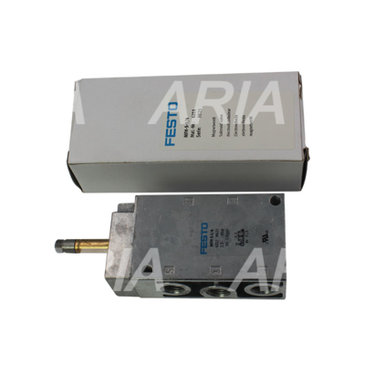 페스토 MFH-5-1/4 6211 소레노이드 밸브, 5/2 monostable mec spr, int 파일럿, 2-10 바, 1300L/min, G 1/4