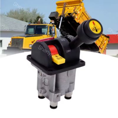 BKQF34-B 14750650H 4홀 덤프 트럭 고무 손잡이 밸브 M6 잠금 유압 덤프 트럭 제어 밸브 ﻿