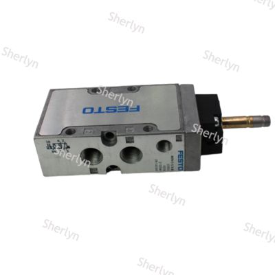 Festo MFH-5-1/4-B 소레노이드 밸브, 5/2 Monostable Mec Spr, Int Pilot, 2-10 Bar