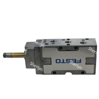 FESTO MFH-5-1/8-B 소레노이드 밸브, 5/2 Monostable Mec Spr, Int Pilot G/8