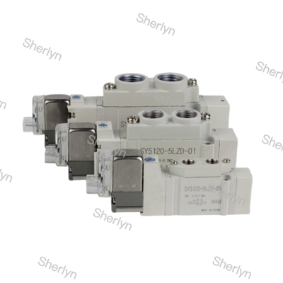 SY5320-5LZD-01 SY5000 시리즈 SMC 전동장치 밸브 DC24V G1/8