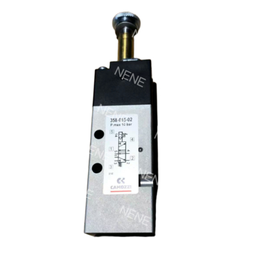 CAMOZZI  358-015-02-G77 솔레노이드 밸브 5/2 Way 1/8"  24V DC 3.1W /48V AC 3.8VA