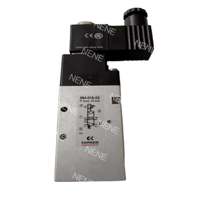 CAMOZZI 354-015-02-G77 354-015-02-G7J 354-015-02-G7K 354-015-02-G73 354-015-02-G72 5/2-방향 솔레노이드 밸브 G1/4