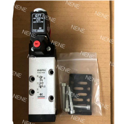 CAMOZZI 951-000-P11-23-G7J 솔레노이드 밸브 ISO5599-1 사이즈 1 5/2 방향, 이중 솔레노이드 230V AC 3.5VA