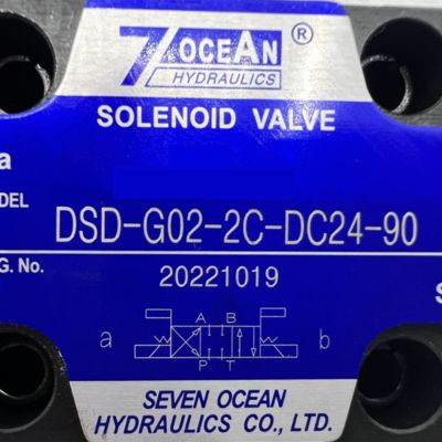 DSD-G02-2C-DC24-90 DC24V 전압 전자 밸브 7OCEAN