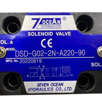 7 OCEAN Pneumatic Solenoid Valve DSD-G02-2N-A220-90 AC220 전압 방향 제어 밸브