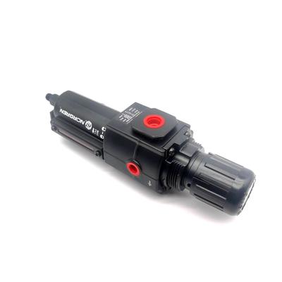 Norgren B72G-2AK-QW2-RMG 필터/레귤레이터 1/4" PTF 수동 드레인 25 미크론 5-150 PSI B72G 시리즈
