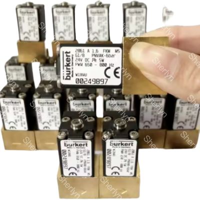 Burkert 6281 타입 00221845 G1/2 NBR 밀봉 황동 밸브 바디 AC24V