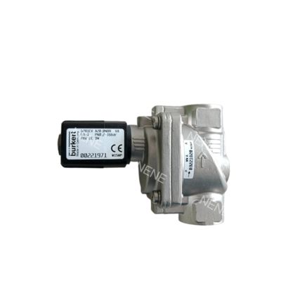 00228390/00228391/00228392 전기 소레노이드 밸브 BURKERT G3/4 0.2-16bar 0~+120°C DC24V AC24V AC220V 스테인리스 스틸