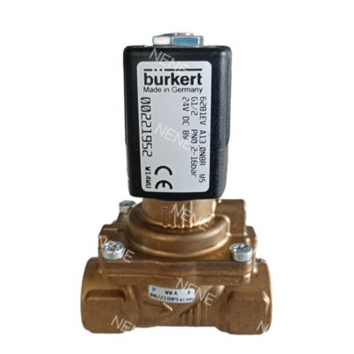 10.0 유량 구멍 6281 Burkert 솔레노이드 밸브 황동 바디 NBR 씰 00322499