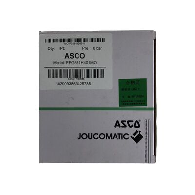 ASCO 방폭 솔레노이드 밸브 EFG551H401M 방폭 전기 제어 리버싱 G551B401MO VCEFCMG551H401MO