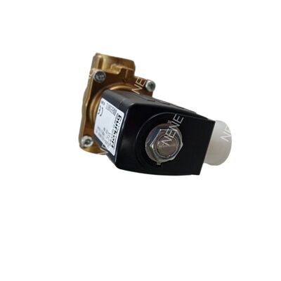 BURKERT Type 6281 Solenoid Valve 00270143 G1 1/4 2/2 NC Brass Body Manual Override 40.0 Flow Orifice NBR Seal AC220V 8W 0.2-16bar