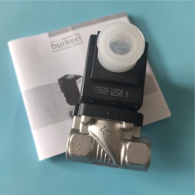 6213 Type G3/8 2/2 상시 폐쇄형 00221758 00221759 00221761 스테인리스 스틸 Burkert