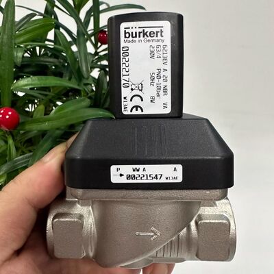 BurkeRT 6213EV 00222168 00222169 00222170 정상적으로 닫힌 소레노이드 밸브 스테인리스 스틸 소레노이드 밸브 공기 제어 밸브