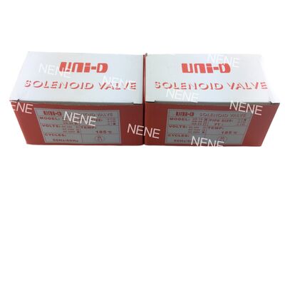 US-10 UNID Pneumatic Solenoid Valve 3/8" NPT 2/2 경로 정상 폐쇄 (N.C.)