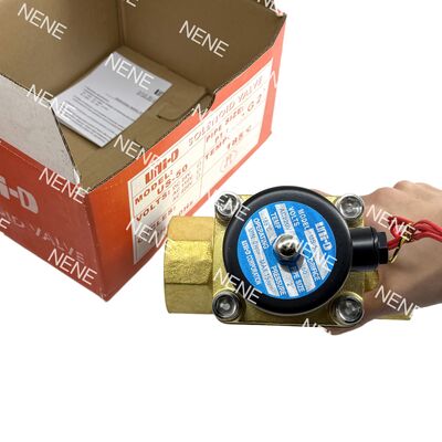 US-50 UNID Pneumatic Solenoid Valve Brass 2" ORIFICE 50 mm 2 인치 -5°C ~ 185°C