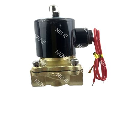 UW-50 Cast Bronze Pneumatic Solenoid Valve NBR 대막 UNID NC 2 인치