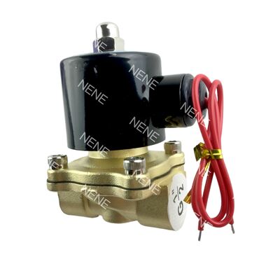 UW-50 Cast Bronze Pneumatic Solenoid Valve NBR 대막 UNID NC 2 인치