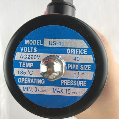 고온 저항 US-40 (1.5인치) AC220 TXPC 통구리 증기 솔레노이드 밸브 제어 전기 밸브 수도 밸브