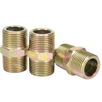 1/8" 1/4" 플랫 마우스 유니온 리듀싱 어댑터, 양 끝에 다른 규격 연결 피팅