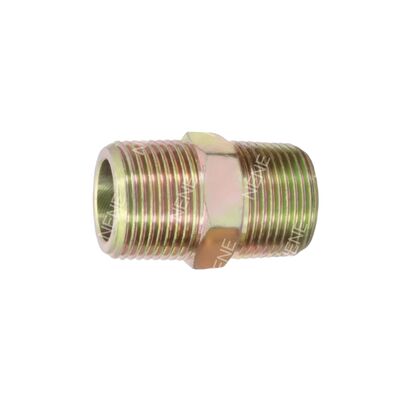 1 1/2인치 아연 도금 탄소강 공압 파이프 피팅 BSP 나사 표준 윤활유 사용 내구성 있는 연결 솔루션