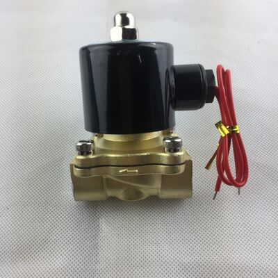 UW-25 구리체 정상적으로 닫힌 공기 밸브 쌍방향 전자기 밸브 물 밸브 전자기 밸브
