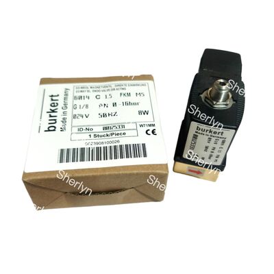 2/2 NC 직역 전자기 밸브 00125304, G1/4 인치 포트, 3.0 흐름 구멍, FKM 밀폐 된 청동 밸브, 220V AC 산업 전력, 작업 압력 10bar