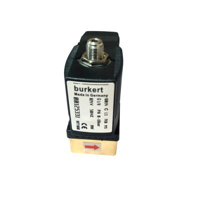 2/2 NC 직역 전자기 밸브 00125304, G1/4 인치 포트, 3.0 흐름 구멍, FKM 밀폐 된 청동 밸브, 220V AC 산업 전력, 작업 압력 10bar