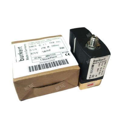 2/2 NC 직역 전자기 밸브 00125304, G1/4 인치 포트, 3.0 흐름 구멍, FKM 밀폐 된 청동 밸브, 220V AC 산업 전력, 작업 압력 10bar