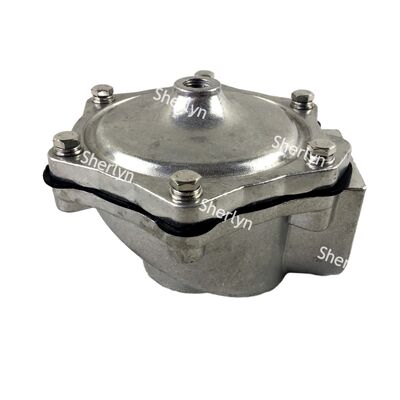 ASCO G353A045 1.5" NPT 알루미늄 본체 펄스 제트 밸브, 산업용 집진기 시스템용 파일럿 작동식 다이어프램 유형